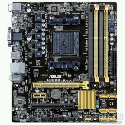 Лот: 10566701. Фото: 1. Asus A88XM-A + Amd A10-5800k. Комплекты запчастей