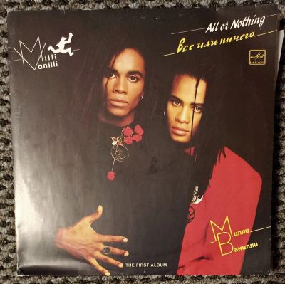 Лот: 21127015. Фото: 1. LP Milli Vanilli (Милли Ванилли... Аудиозаписи