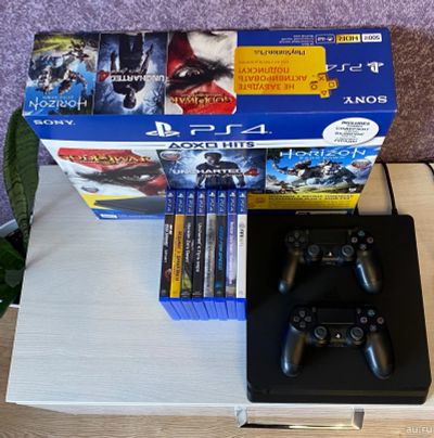 Лот: 16530940. Фото: 1. PS4 Slim 500gb. Игровые приставки, консоли