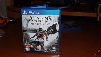 Лот: 5079918. Фото: 1. Assasins creed 4 black flag PS4... Игры для консолей