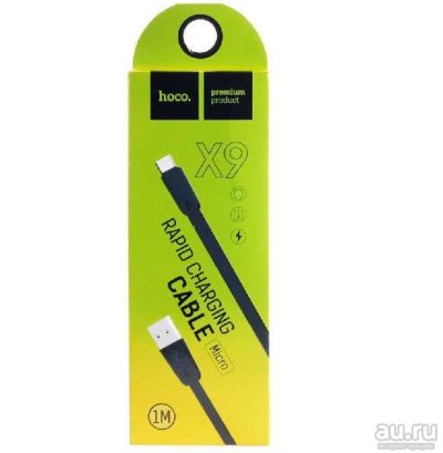 Лот: 11063410. Фото: 1. Hoco X9 microUSB разные цвета... Дата-кабели, переходники