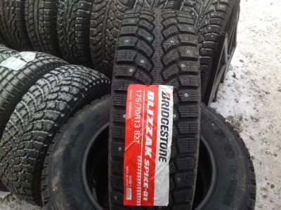 Лот: 4470854. Фото: 1. 175 70r13 Bridgestone Blizzak... Шины