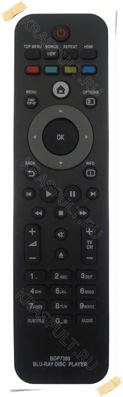 Лот: 15904969. Фото: 1. Пульт PHILIPS BDP7300, 996510025848. Пульты ДУ