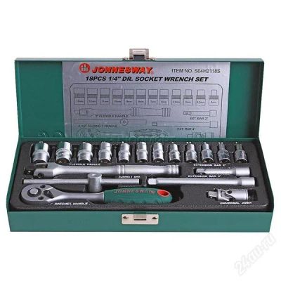 Лот: 2840969. Фото: 1. Набор торцевых головок 1/4"DR... Наборы инструмента