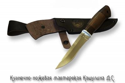 Лот: 19816806. Фото: 1. Нож КАШУЛИН ДС Таймень (95Х18). Ножи, топоры