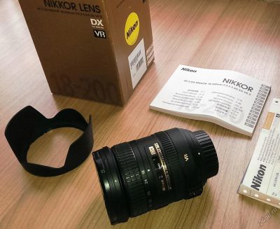 Лот: 5933148. Фото: 1. Объектив Nikon 18-200 mm F3.5-5... Объективы