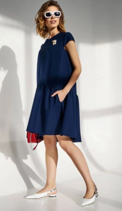 Лот: 25759550. Фото: 1. Платье Dress cod свободное ) 44-46. Платья