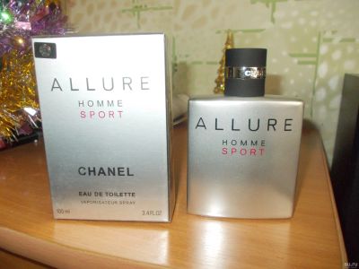 Лот: 15248594. Фото: 1. Allure Homme Sport от Chanel 100мл... Мужская парфюмерия