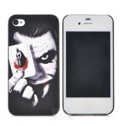 Лот: 5278917. Фото: 1. Чехол накладка iPhone 4/4s Джокер. Чехлы, бамперы