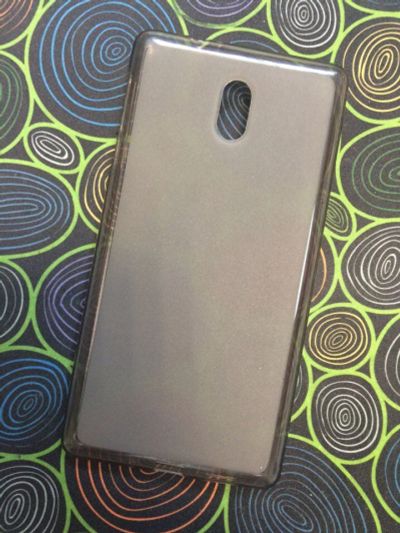Лот: 10773141. Фото: 1. Чехол Nokia 3 силикон серый. Чехлы, бамперы