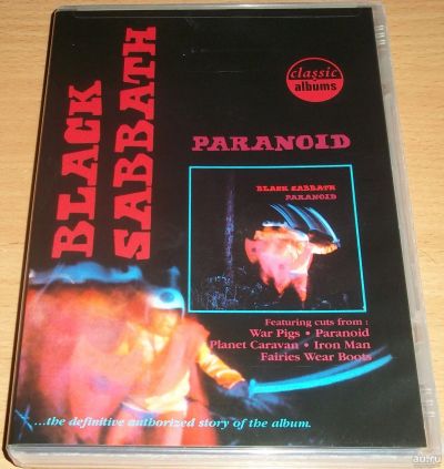 Лот: 16326142. Фото: 1. DVD Black Sabbath - Paranoid -... Видеозаписи, фильмы