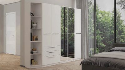 Лот: 23962683. Фото: 1. Стеллаж угловой Noble L, цвет... Полки, стеллажи, этажерки