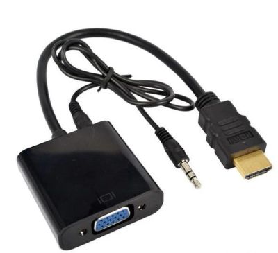 Лот: 8645983. Фото: 1. переходник VGA-HDMI. Шлейфы, кабели, переходники