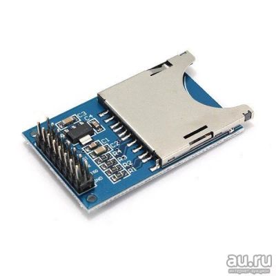 Лот: 12781936. Фото: 1. SD Card Module подключение ардуино... Микроконтроллеры