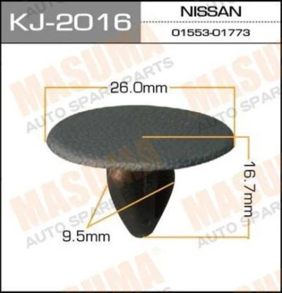 Лот: 18585534. Фото: 1. Клипса крепежная masuma 2016-kj... Кузов