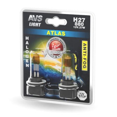 Лот: 20584335. Фото: 1. Галогенная лампа AVS /ATLAS ANTI-FOG... Оптика и освещение