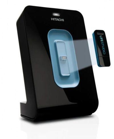 Лот: 4602898. Фото: 1. Внешний HDD Hitachi LifeStudio... Внешние жесткие диски