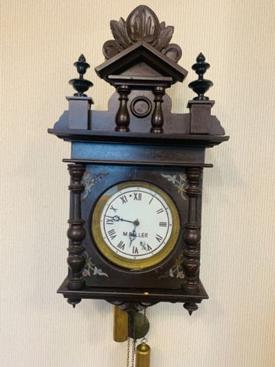 Лот: 25526323. Фото: 1. Старинные часы M.Faller 1891 год... Предметы интерьера и быта
