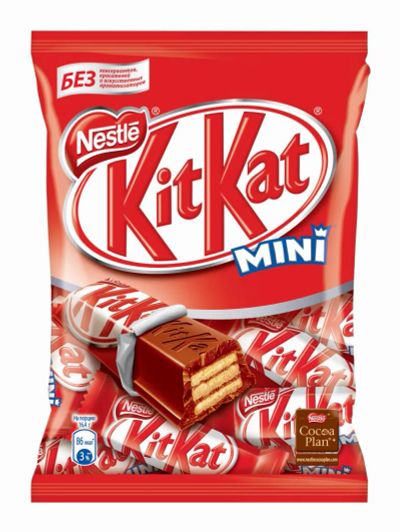 Лот: 10316027. Фото: 1. Nestle. KitKat Mini. упаковка... Шоколад, конфеты