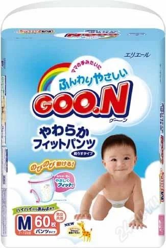 Лот: 3579372. Фото: 1. GOON японские подгузники. Детская гигиена