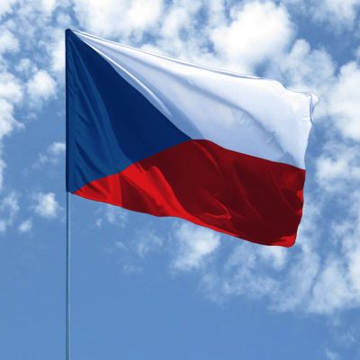 Лот: 11732598. Фото: 1. Флаг Чехии 150 на 90 см. Флаги, гербы