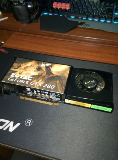 Лот: 10981520. Фото: 1. Gtx 280. Видеокарты
