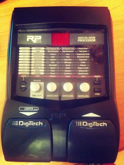Лот: 7700583. Фото: 1. Digitech RP155 гитарный моделирующий... Гитарные эффекты и комбоусилители
