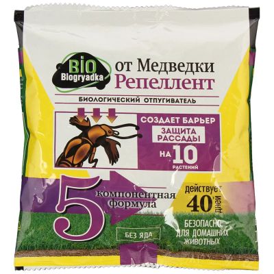 Лот: 25545777. Фото: 1. Репеллент от медведки, гранулы... Средства от насекомых и грызунов