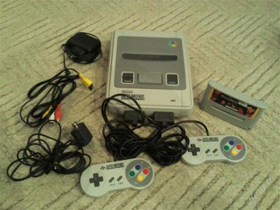 Лот: 1382397. Фото: 1. Приставка Super Nintendo (SNES... Игровые приставки, консоли