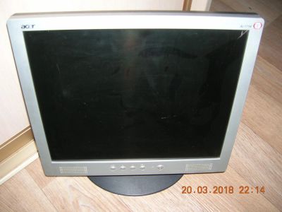 Лот: 11216847. Фото: 1. неисправный ЖК монитор Acer AL1714sd. ЖК-мониторы