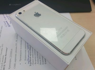 Лот: 6149564. Фото: 1. iPhone 5 - 16 GB / A1429 / Белый... Смартфоны