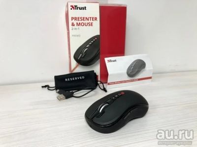 Лот: 17837460. Фото: 1. Мышь-презентер Trust Premo Wireless... Клавиатуры и мыши