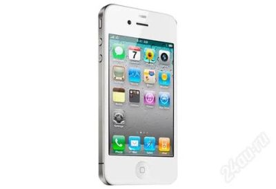 Лот: 1632988. Фото: 1. Iphone 4S white 16 gb. Смартфоны