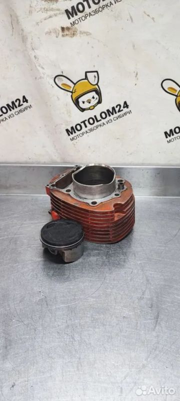 Лот: 22463412. Фото: 1. Блок цилиндра Yamaha Drag Star... Запчасти