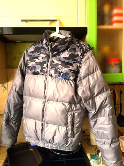 Лот: 6643468. Фото: 1. Пуховик adidas ориджинал. Верхняя одежда