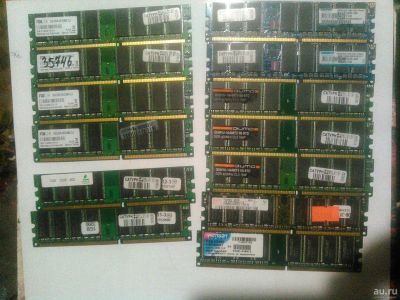 Лот: 12973473. Фото: 1. 1g DDR400 есть парные. Оперативная память