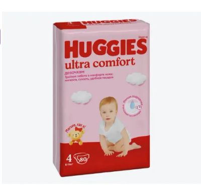 Лот: 25553849. Фото: 1. Подгузники Huggies Ultra Comfort... Детская гигиена