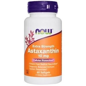 Лот: 12032816. Фото: 1. Astaxanthin (астаксантин) 10мг... Спортивное питание, витамины