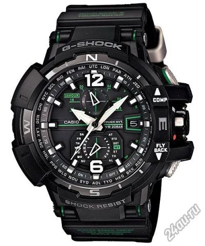 Лот: 4811871. Фото: 1. Casio G-SHOCK GW-A1100-1A3 Авиаторы... Оригинальные наручные часы