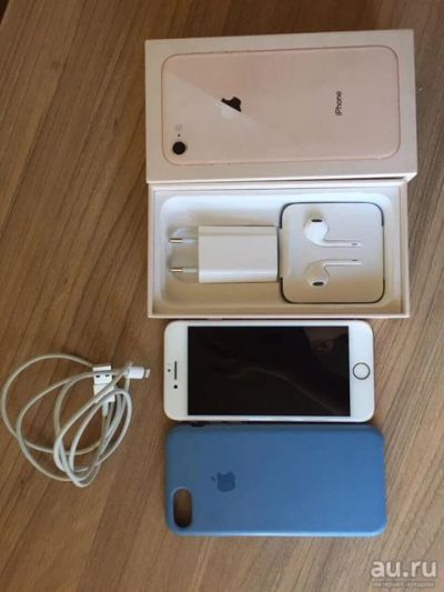 Лот: 13476853. Фото: 1. iPhone 8 Gold 256 GB. Смартфоны