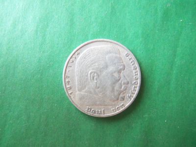 Лот: 19008633. Фото: 1. Германия.Третий Рейх 5 марок 1936... Германия и Австрия