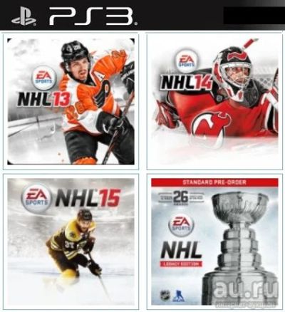 Лот: 6104066. Фото: 1. NHL 12/13/14/15/16. Игры для PS3... Игры для консолей