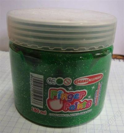 Лот: 2108139. Фото: 1. Краска Elephant пальчиковая Maxi... Для рисования