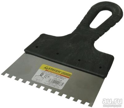 Лот: 9713583. Фото: 1. Шпатель 250 зубчатый. Ручной инструмент