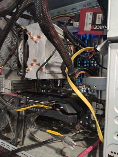 Лот: 16557257. Фото: 1. AMD FX-8320 8x3500mHz + 16Гб DDR3-1866... Компьютеры в сборе