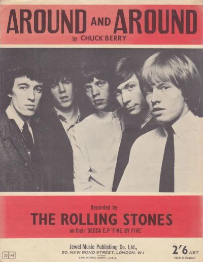 Лот: 10605913. Фото: 1. Rolling Stones Around And Around... Другое (литература)