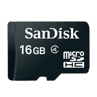 Лот: 11764034. Фото: 1. MicroSD 16 Gb SanDisk. Карты памяти