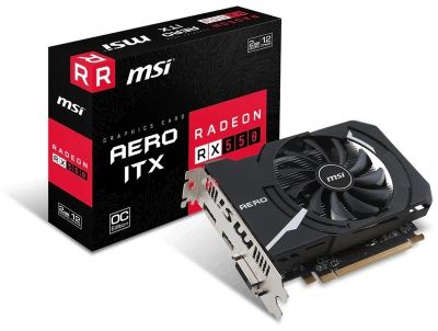Лот: 17108809. Фото: 1. Видеокарта MSI AMD Radeon RX 550... Видеокарты