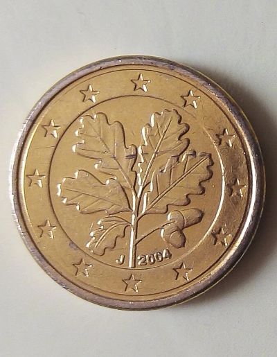 Лот: 15427764. Фото: 1. Евроцент 2004... Европа