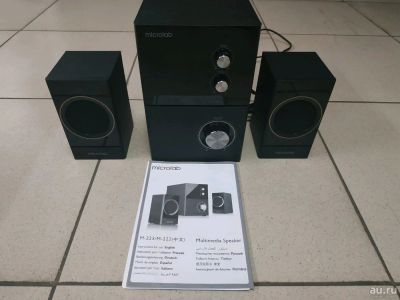 Лот: 13739495. Фото: 1. Акустическая система 2-1 Microlab... Акустические системы